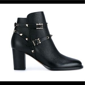 Valentino rock-stud bootie size 40.5